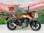 KTM DUKE 250CC DUAL DISC DUAL ABS BS4 ORANGE WHITE COLOUR MODEL 2020