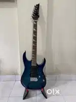 Electric guitar set with processor and amplifier