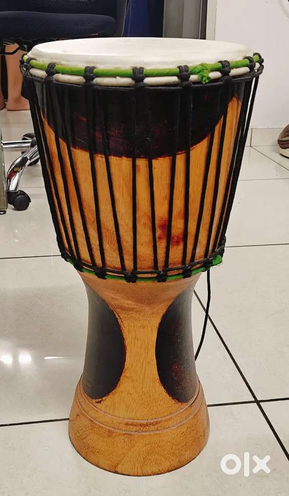 Hand-Carved African Djembe  Excellent Condition  Ready to Play