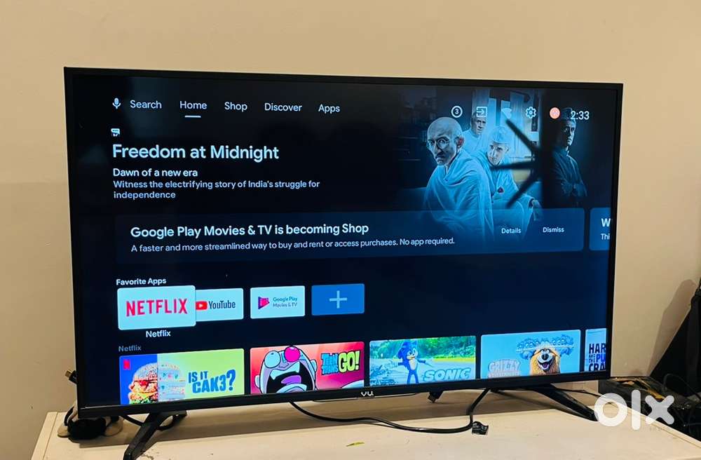 VU 40” Smart Android TV