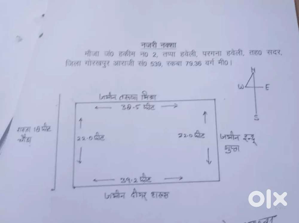 Aiims se 3 km aur padari bazar se 1.8 km