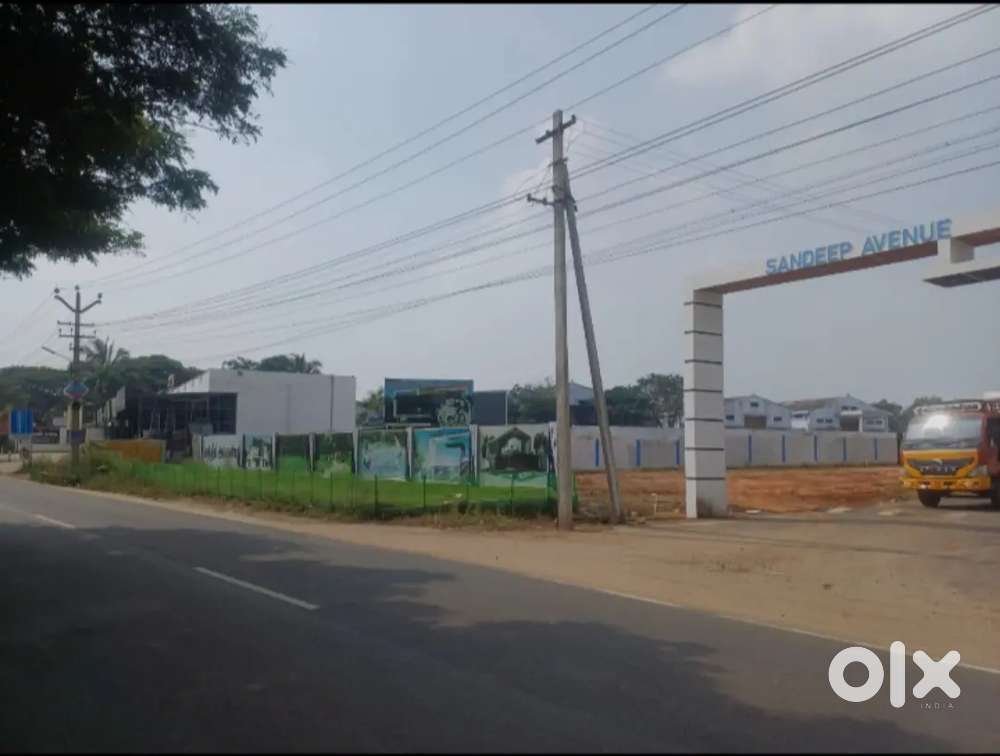 DTCP ON ROAD PROPERTY FOR SALE IN SARAVANAMPATTI KEERANATHAM