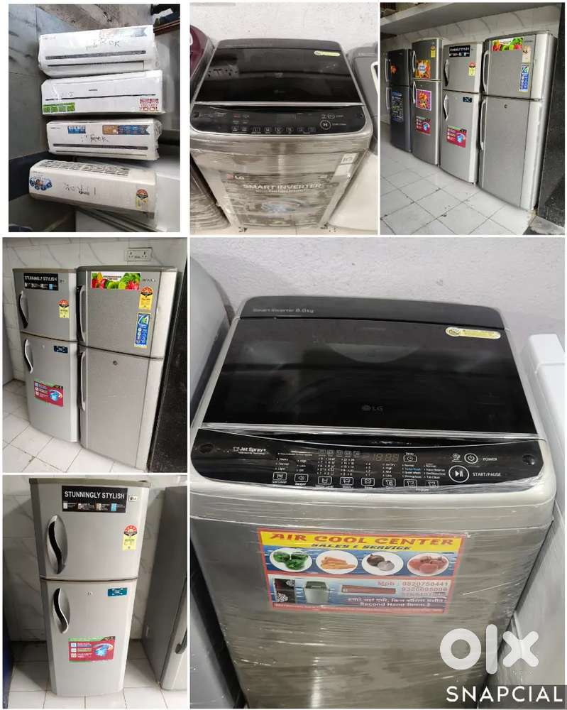 ¶ 5 ¶ YEAR'S WARRANTY [ FRIDGE AND WASHING MACHINE ] DELIVERY FREE