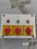 Three phase selector switch box