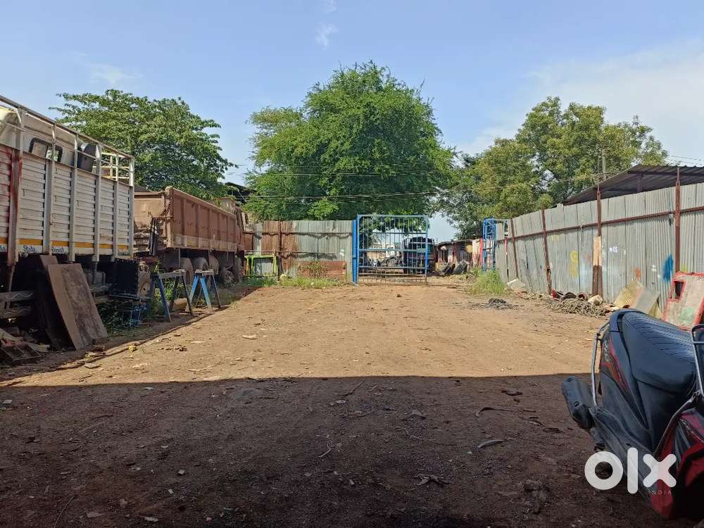 Shed is available for rent in Gabbur attached near main road