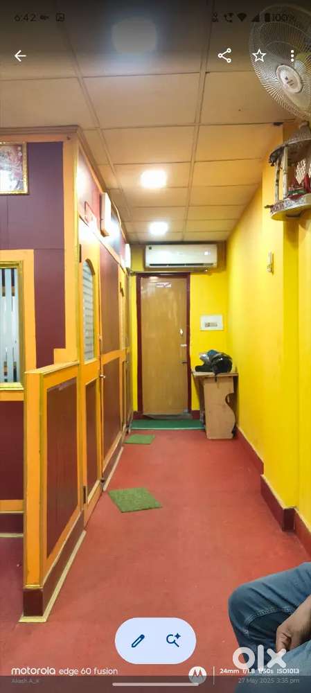 700 Sqft Semi Furnished Office Space On Rent Dak Bungalow Chauraha.