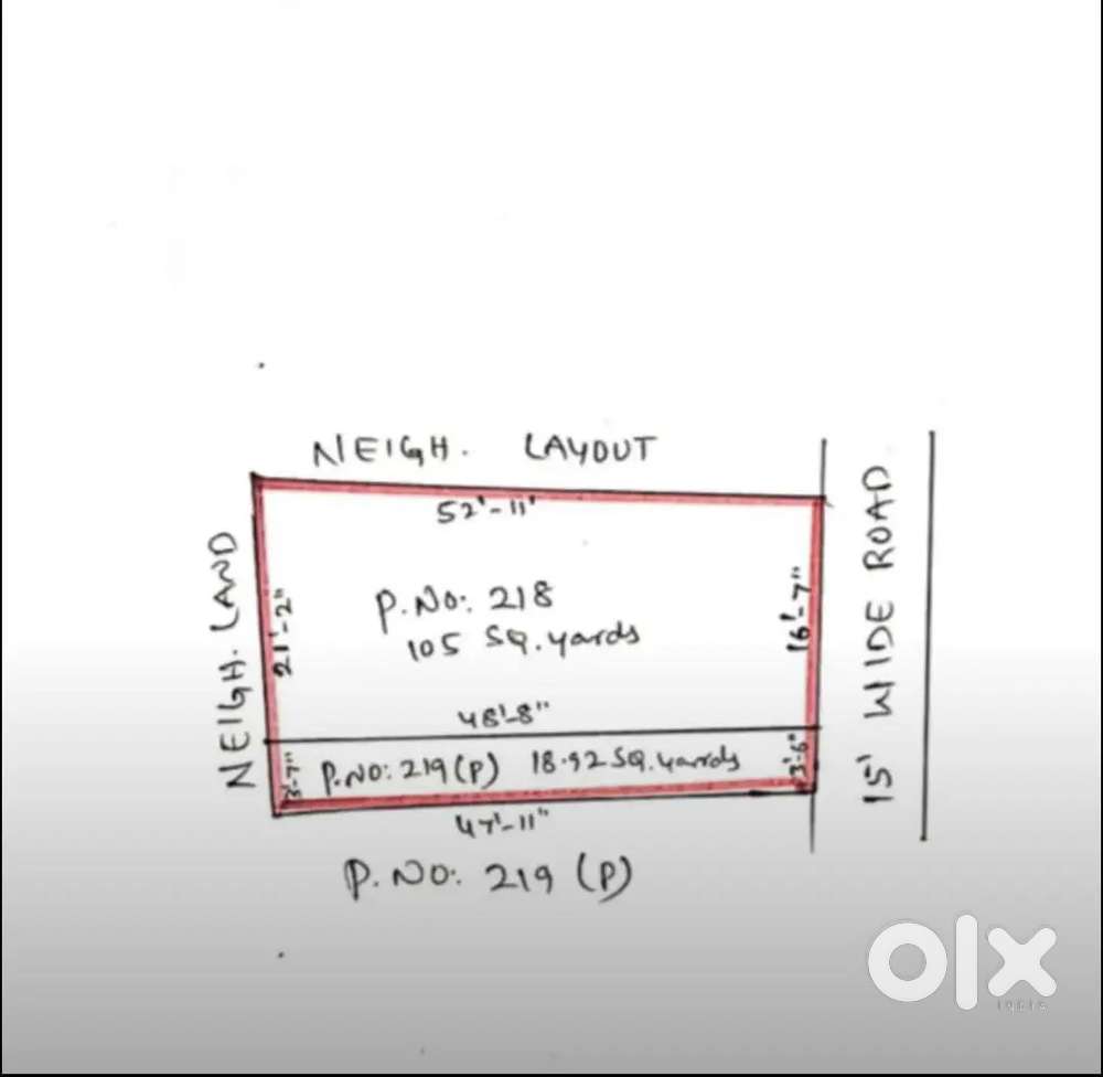 Plot for sale urgently