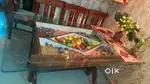 Six seater dining table with chairs