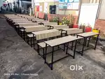 Beand new school bench cum desk.tables and chairs