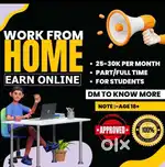 Use your free time in part time work and earn a lot of healthy income.