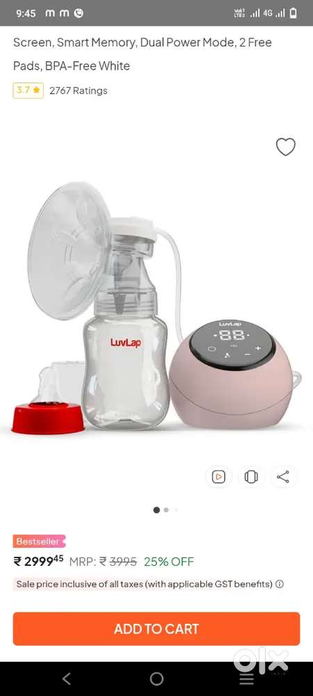 Breast pump