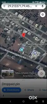 Plot close to highway