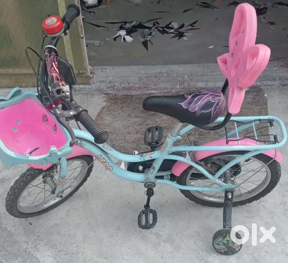Kids Hero Bicycle – Pink & Blue, Good Condition