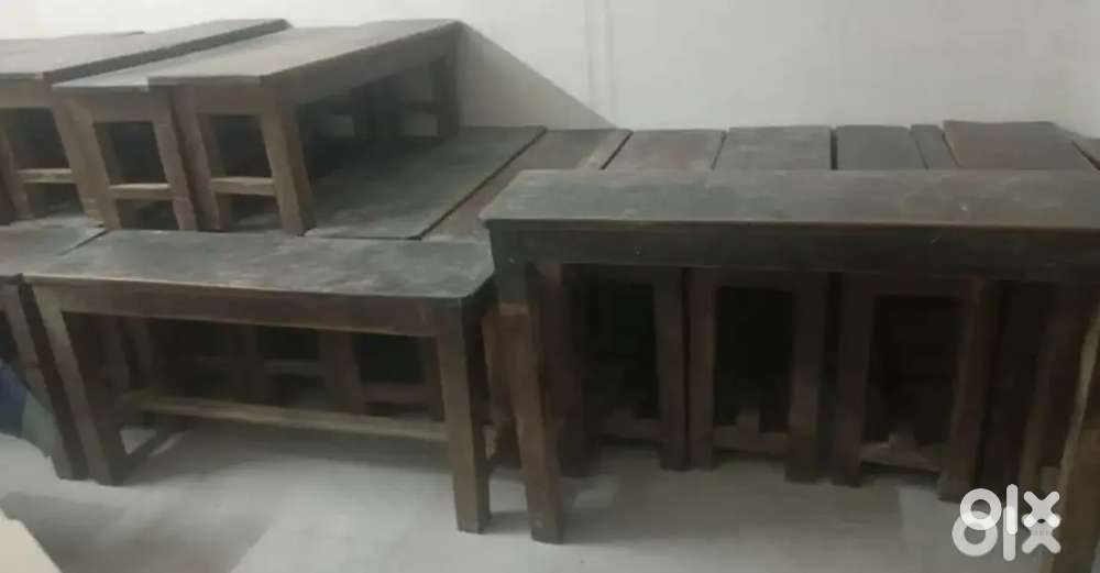 Pair of School Tuition Desk