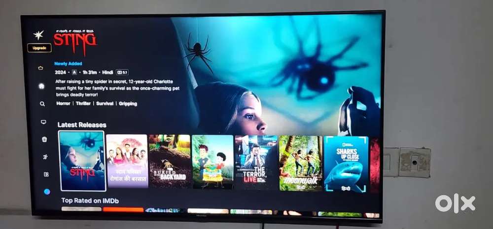Hisense 50 inch Android smart TV