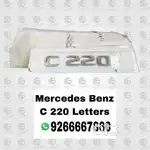 Mercedes Benz C 220 Letters