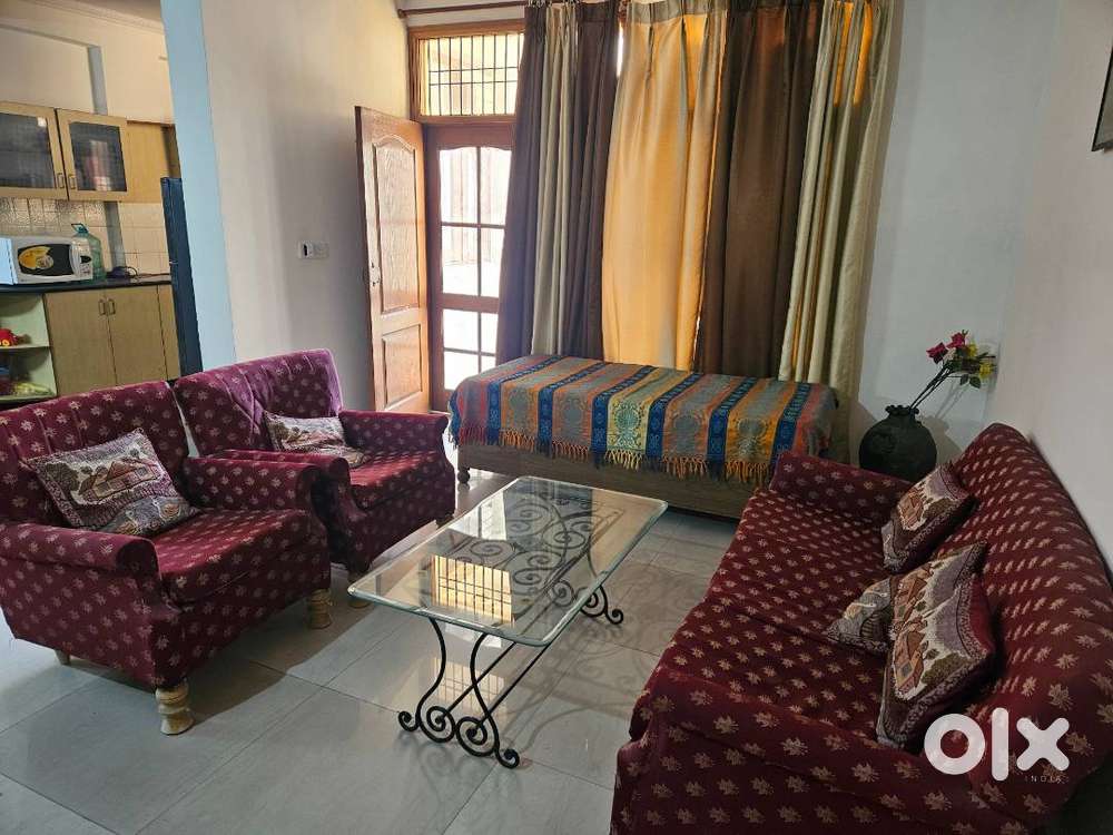 Savitri Towers Fully Furnished 3BHK, newly painted, on VIP Road