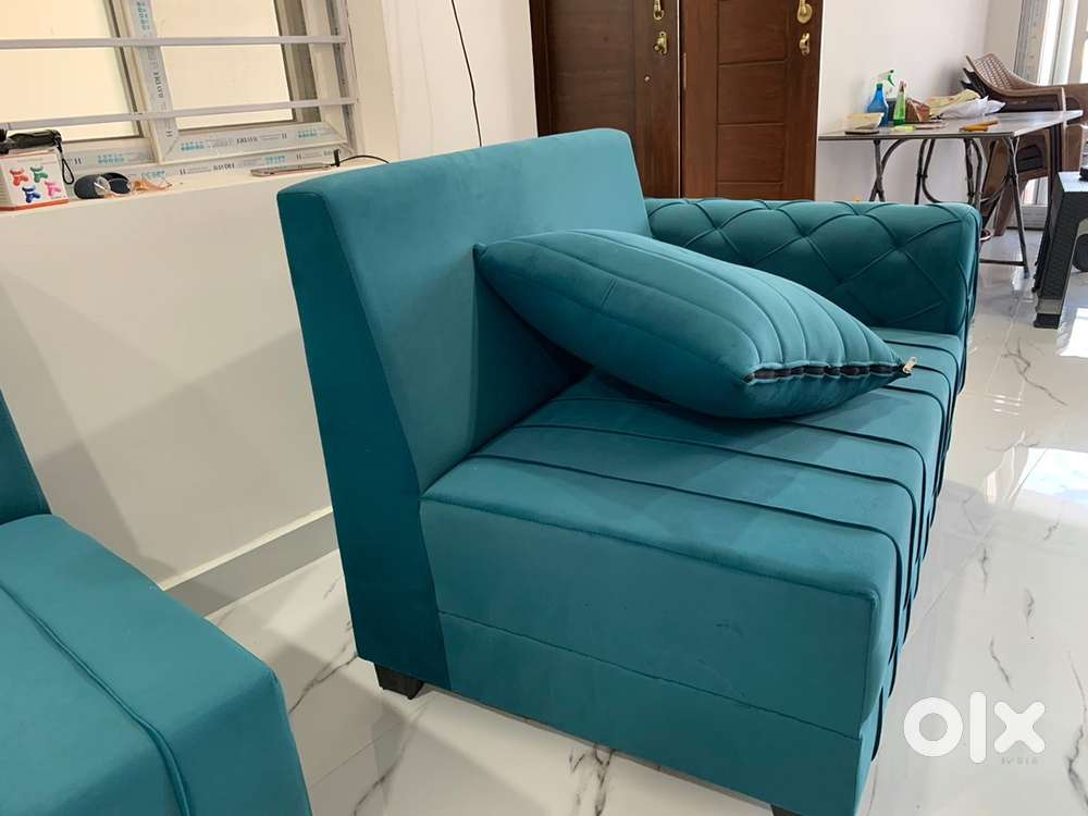 Sofas with pillows