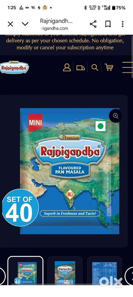 Sales man retail outlet