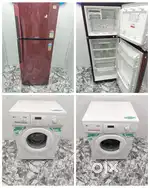 I'd56 godrej double door fridge & lg front load washing machine