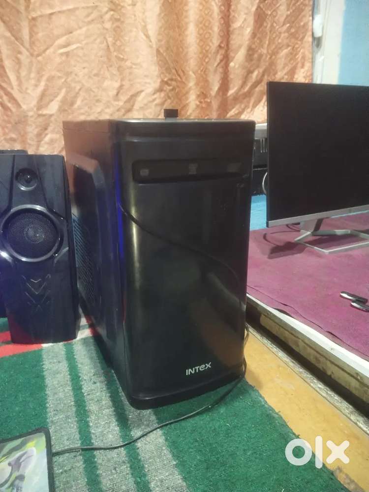 Cpu intel i3 10GB Ram 1tb Hard Disk 256gb SSD With Home Theater