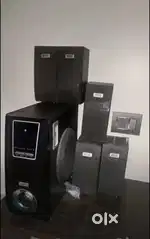 Music system Surround sound 5.1 5 speaker with woofer