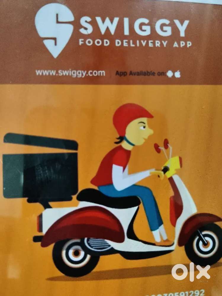 Delivery boy for Swiggy