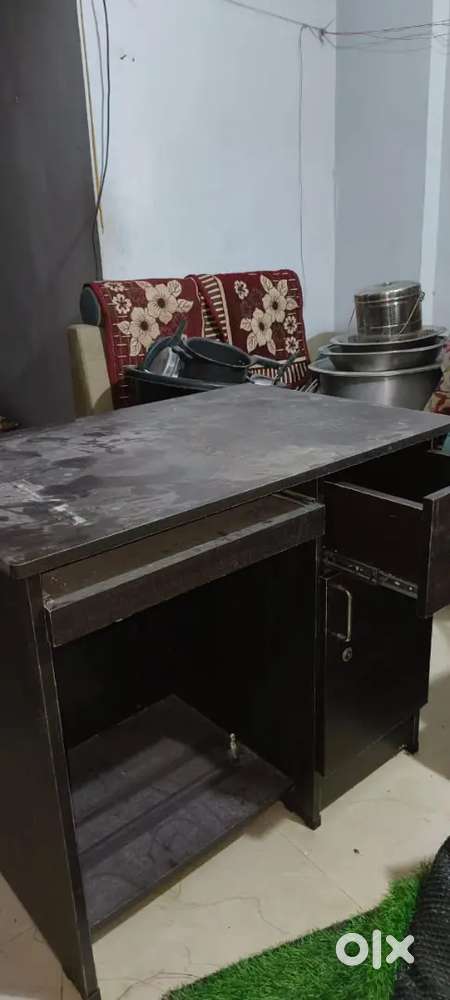 Computer table and grinder for sale