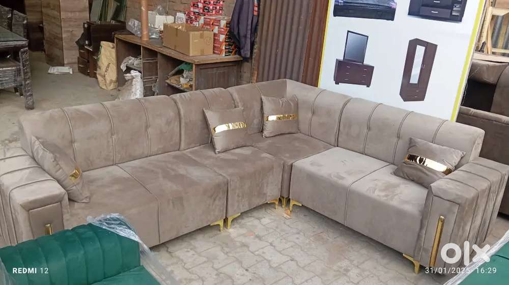 Ad id 9664025 offers L SHAPE CORNER SOFA BRAND NEW