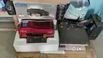Sublimation printers and heat pressing machines