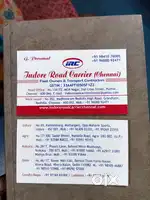 Indore Road Carrier Chennai