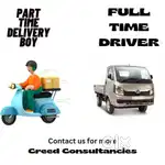 Par time and full time driver wanted