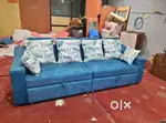 4 seater sofa cumbed available in Starf Furniture affordable price