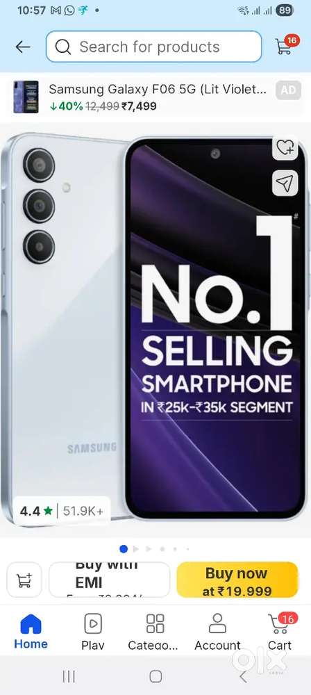 Galaxy A35 money urgent