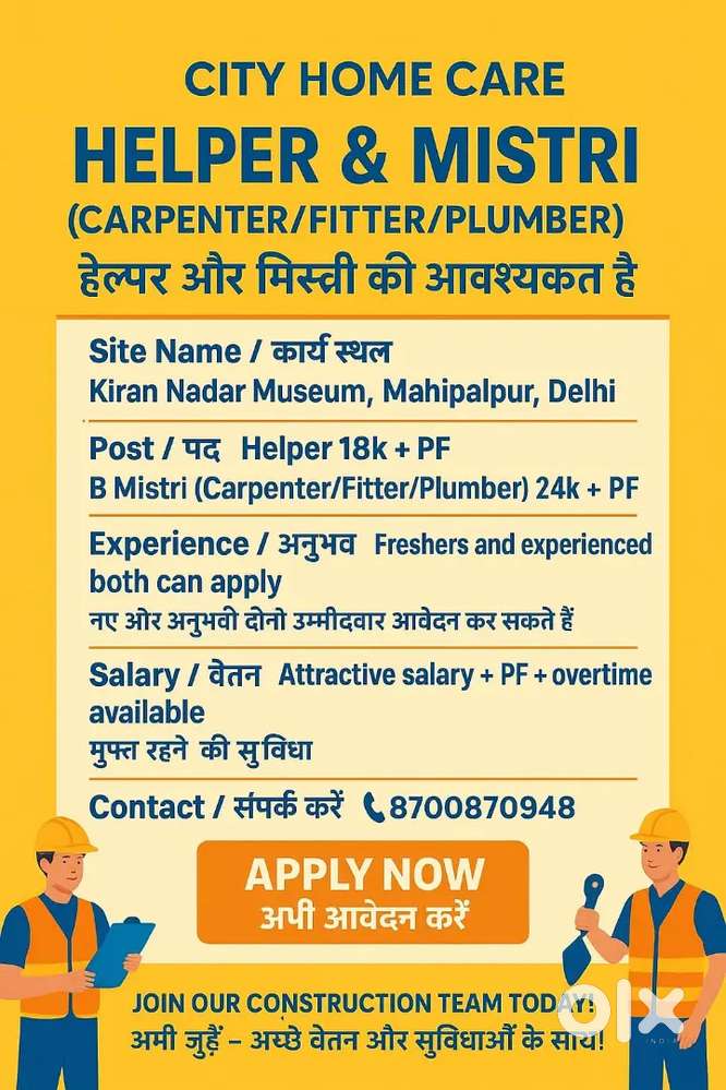 Mistri and Helper