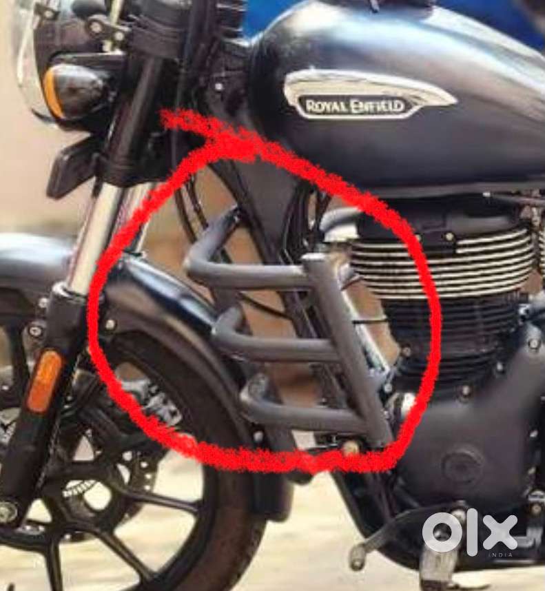 Leg guard and front visor