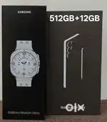 S 25 ULTRA (512GB 1.15K)USED ఫైనాన్స్ బిల్ కాదు WITH ULTRA WATCH 1.50K