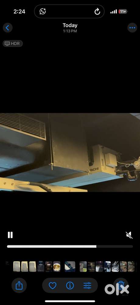 Hitachi 5.5ton ductable Acs