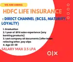 Vapi/HDFC life/field sale/graduate/Direct channel/3.5LPA/onrole