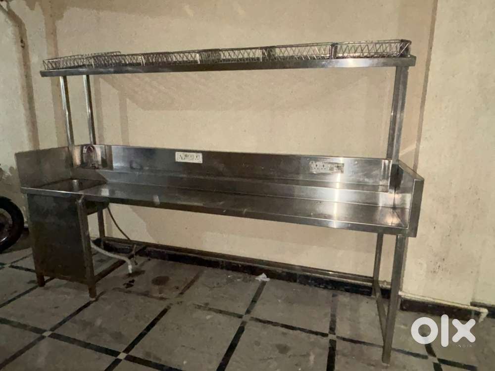 Juice Counter 8x2 ft /Working table Juice Center / kitchen 9. 5 x 3 ft