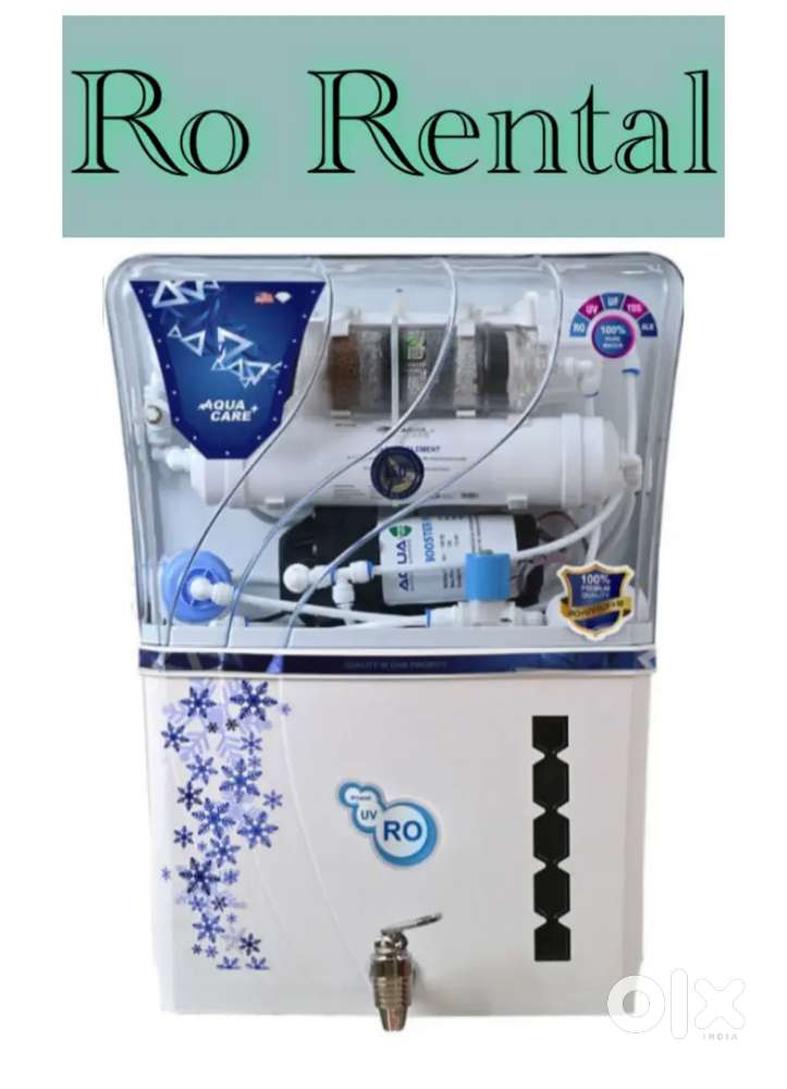 Water purifier available on rent
