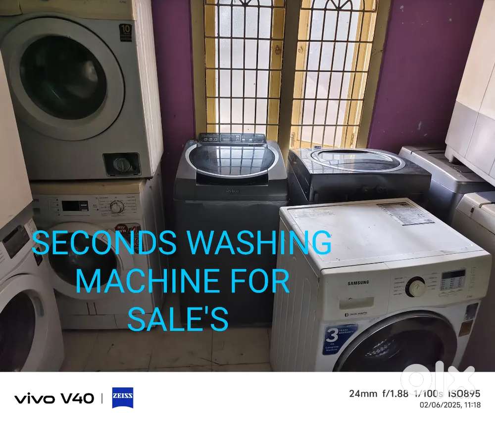SECONDS WASHING MACHINE SALE'S