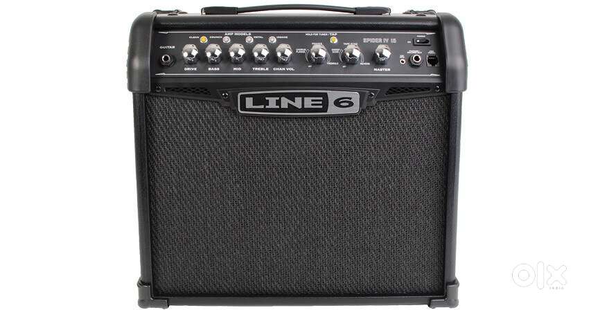 Electric guitar amplifier line 6