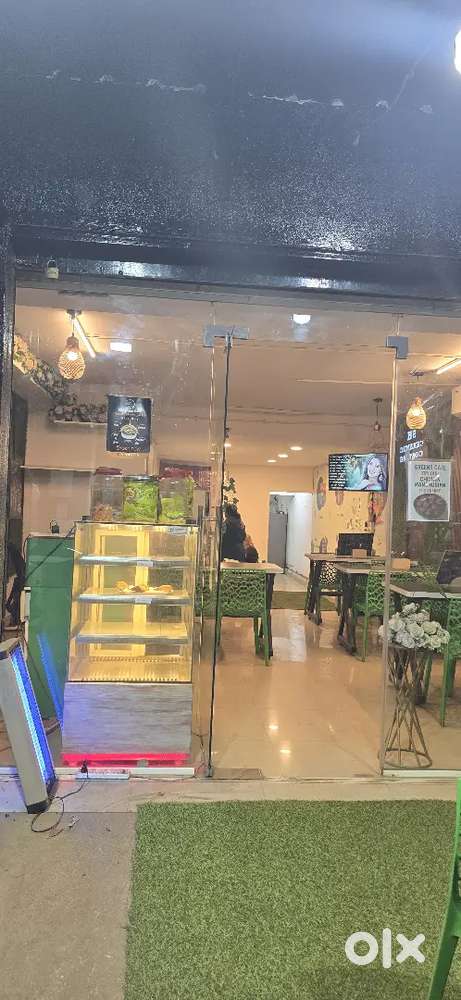 Cafe for sale or rent near hagadur main road