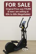Cardio Eliptical Cross Trainer (Decatlon)
