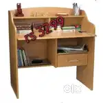 New solid wooden kids study table with huge storage space