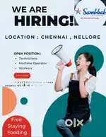 Job in Chennai & Nellore