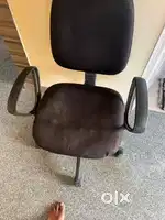 Office chair and shoes stand