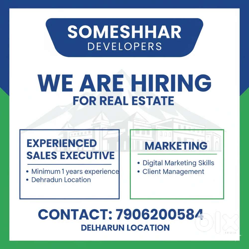 Designation: Sales Executive / Telecaller / / Marketing Executive /