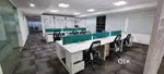 14000 sqft full furnished office on golf course ext road 9.8 lakh rs